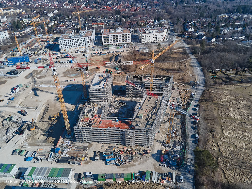09.03.2022 - Baustelle PANDIONVERDE in Neuperlach 